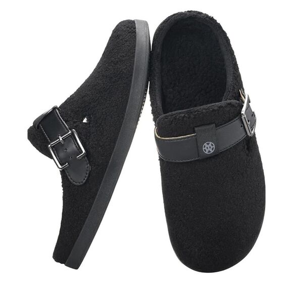 US Shoes - Hsyooes Women's/Men's Fuzzy Slippers Orthotic Arch Support House Shoes US 9/10